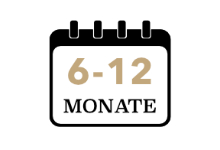 6 bis 12 Monate